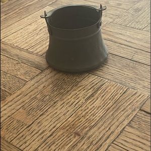 Vintage brass bucket